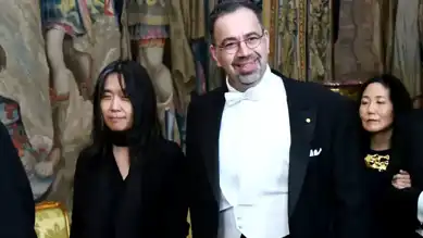 Acemoğlu, İsveç Kralı'nın Yemeğinde