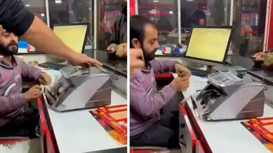 Suriye'de Dürüm ve Kola İçin Para Sayma Makinesi Kullanıldı!