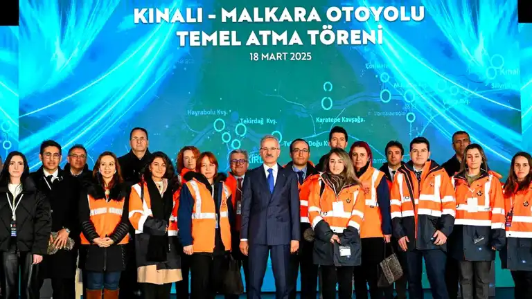 Kınalı-Malkara Otoyolu'nun Temeli Atıldı: İstanbul-Çanakkale Ulaşımı Hızlanıyor